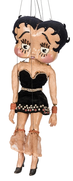 The Great Virgil’s Betty Boop Marionette. 
