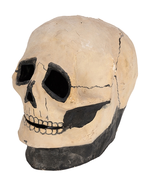 Vintage Spook Show Skull Mask. 