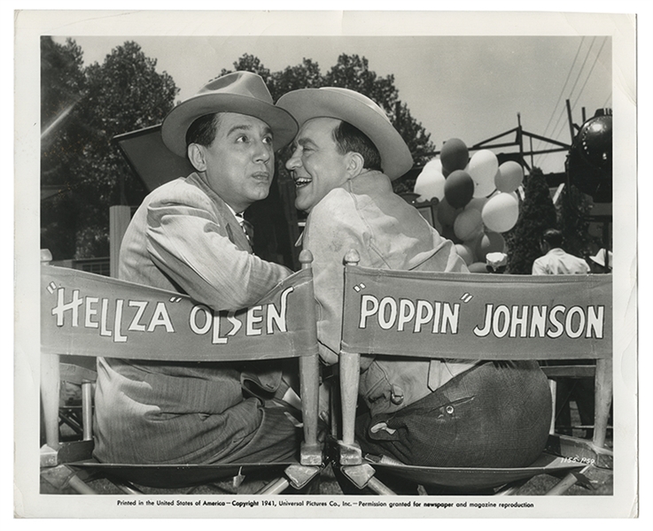 File of Hardeen Jr. and Hellz-a-Poppin’ Ephemera. 