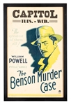 The Benson Murder Case. 
