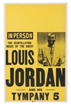 Louis Jordan and His Tympany Five. 
