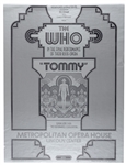 The Who Tommy Final Performance Poster. 