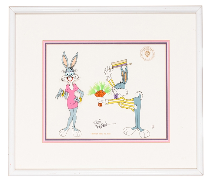 Bugs Bunny Limited Edition Friz Freleng Animation Cel. 