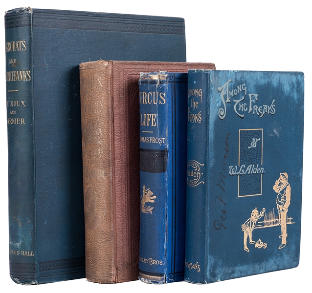 Four Antiquarian Volumes on Circus. 