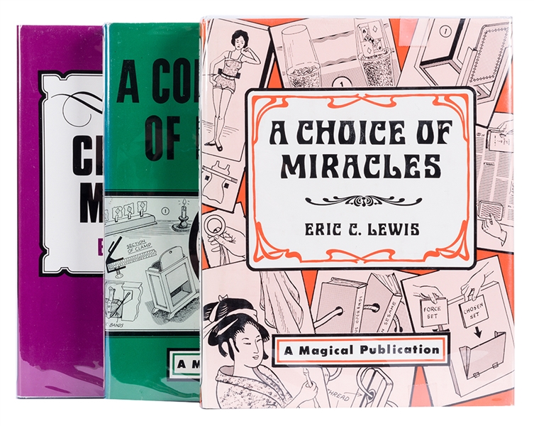 Three Volumes by Eric C. Lewis. 