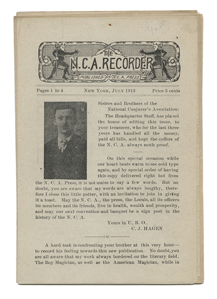 N.C.A. Recorder. 