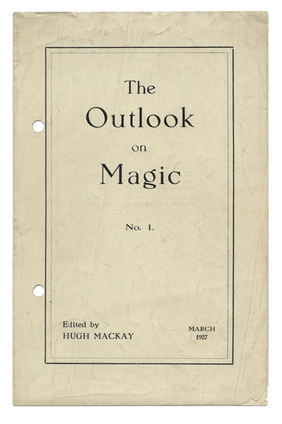 The Outlook on Magic. 