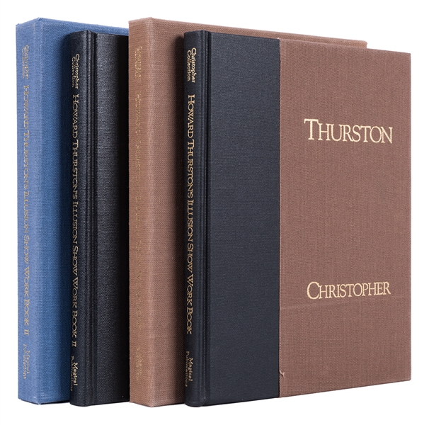 Howard Thurston’s Illusion Show Workbooks Vols. 1 and 2.