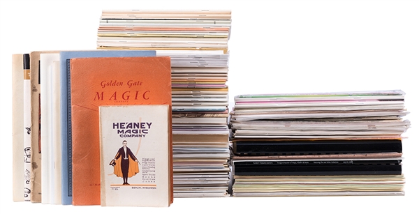 Massive Lot of Over 200 Magic-Related Price and Dealer Lists, Supply Catalogs, Periodicals and Journals. 