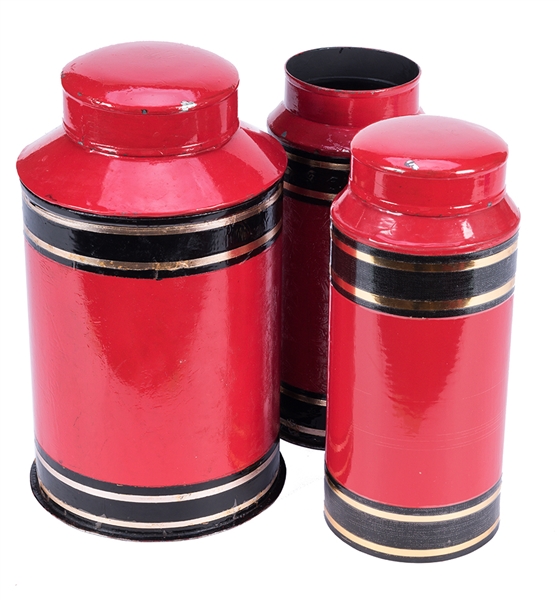 Sand and Sugar Canisters. 