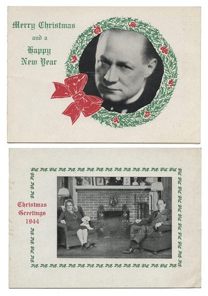 Group of Hardeen and S.A.M. Christmas Cards. 