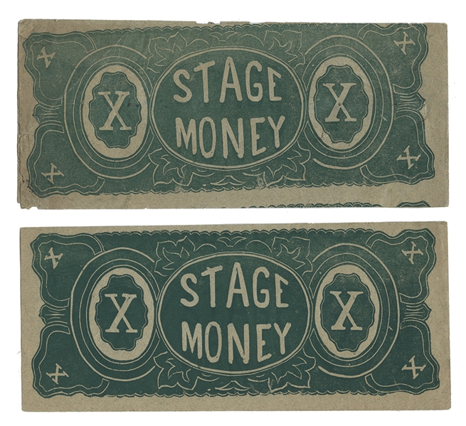 Envelope of Stage Money Attributed to Chung Ling Soo. 