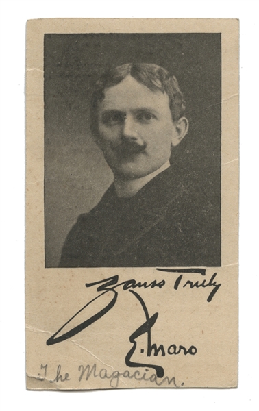 E.J. Maro Lyon & Healy Trade Card. 