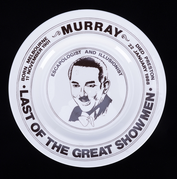 Murray Commemorative Plate. 