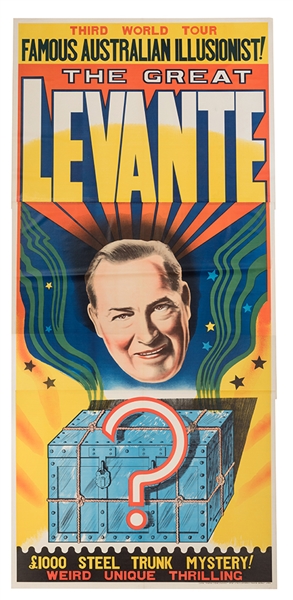 The Great Levante. Steel Trunk Mystery. 