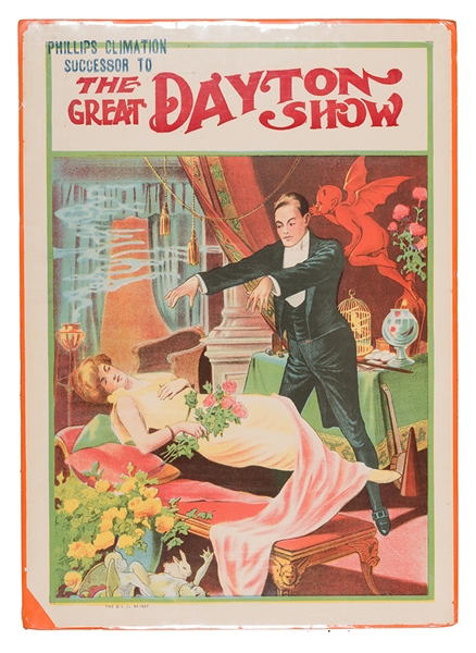 The Great Dayton Show Levitation Stock Poster.
