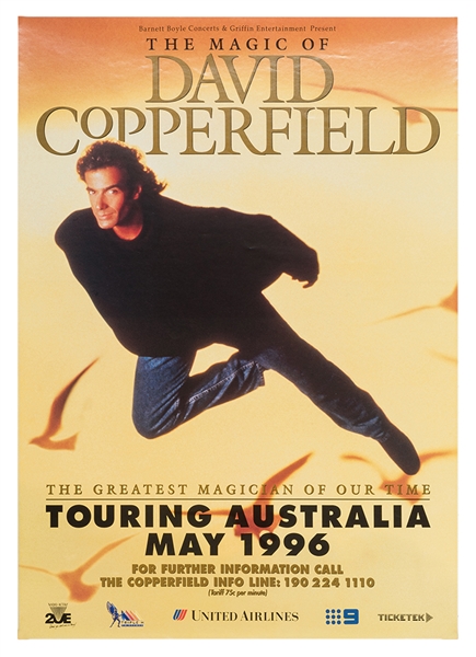Group of Four David Copperfield Posters. 