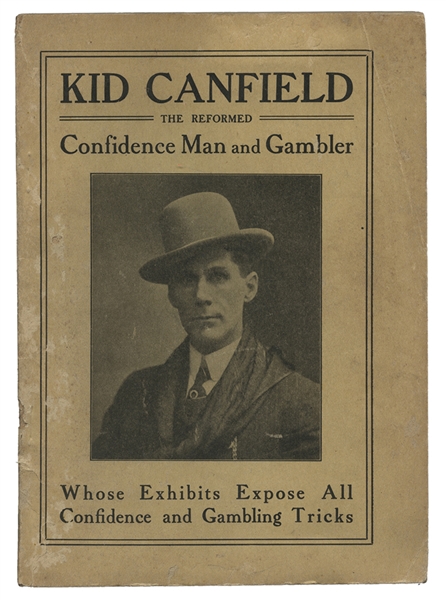 Reformed Confidence Man and Gambler, Whose Exhibits Expose All Confidence and Gambling Tricks. 