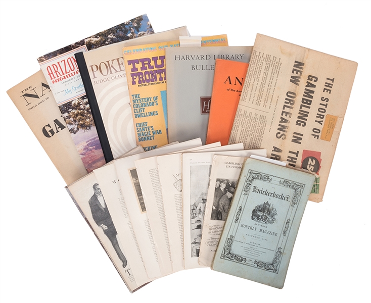 Fourteen Periodicals With Gambling Content. 