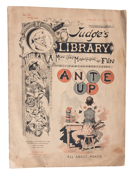 Judge’s Library “Ante Up” Poker Issue. 