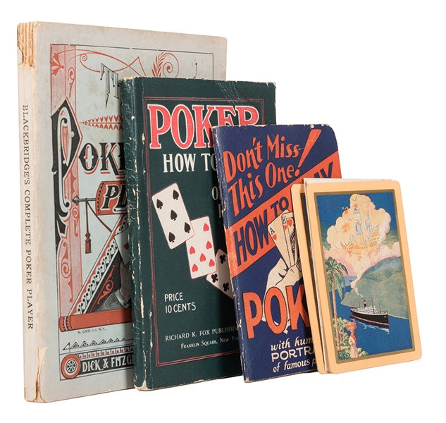 Trio of Early Poker Manuals. 