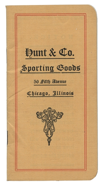 Hunt & Co. Gambling Catalog. 