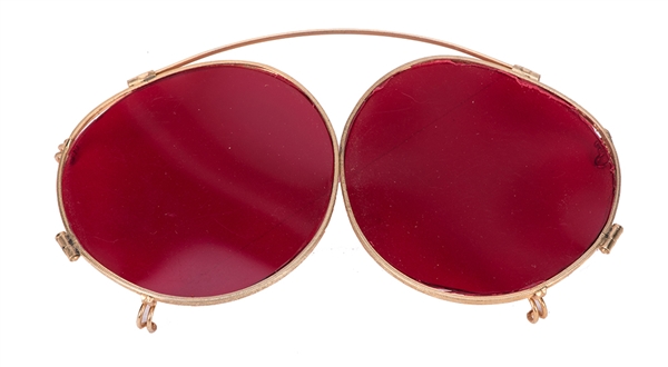 Pair of Red Card Reader Glasses. 