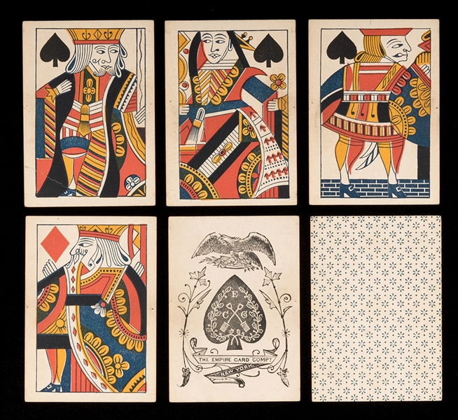 The Empire Card Co. Marked Faro Playing Cards. 