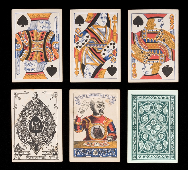 Victor E. Mauger Playing Cards.