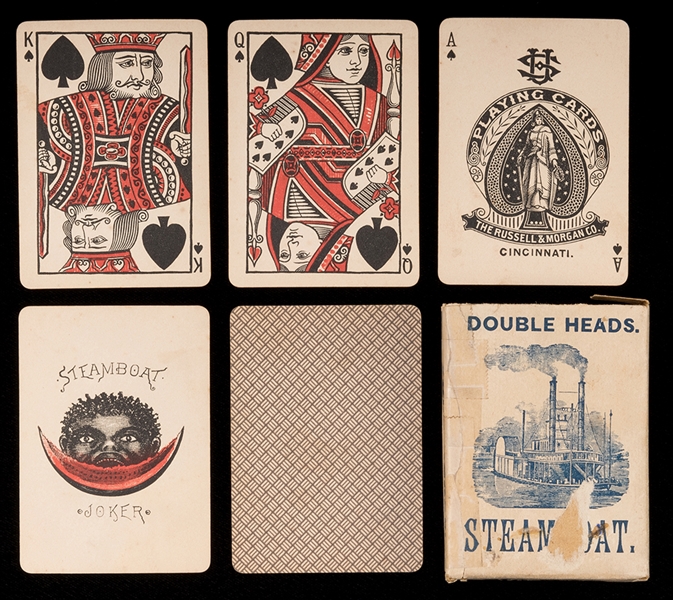 Steamboat 999 Playing Cards. 