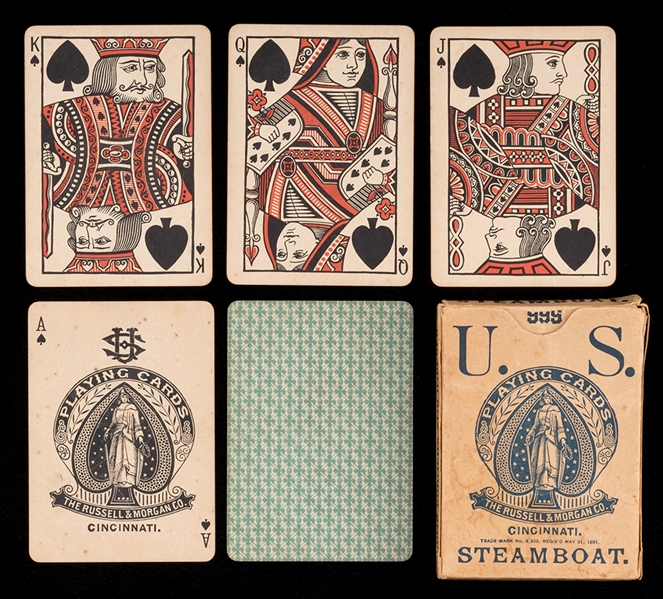 Steamboat 999 Double Heads Playing Cards. 