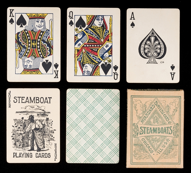 Two Steamboat “Radium” Decks of Playing Cards. 