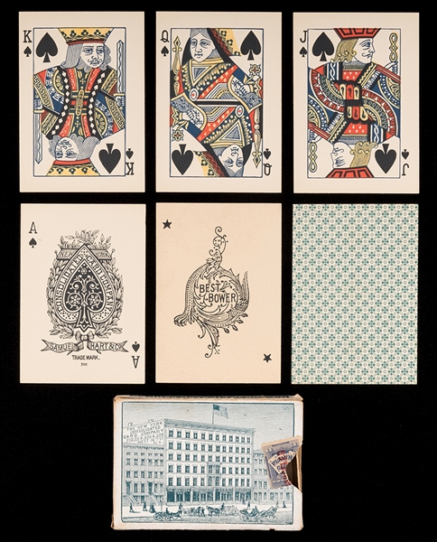 Steamboat No. 19 “Double Heads” Playing Cards. 