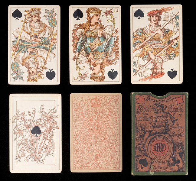Luxus Skatkarten Playing Cards. 