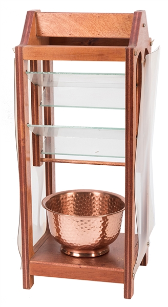 Crystal Ladder Coin Pail.