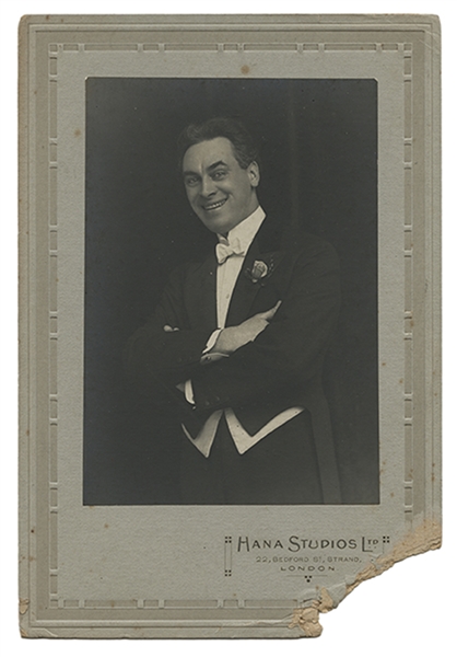 Two Cabinet Card Photographs of The Great Raymond.