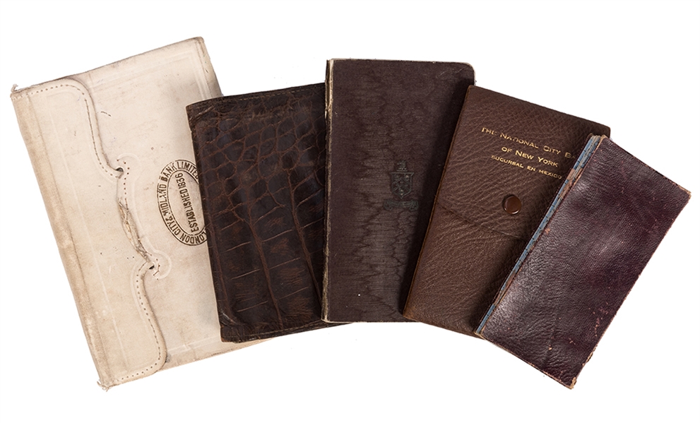 The Great Raymond’s Trick Wallet, plus Calendar, Check, and Address Notebooks.