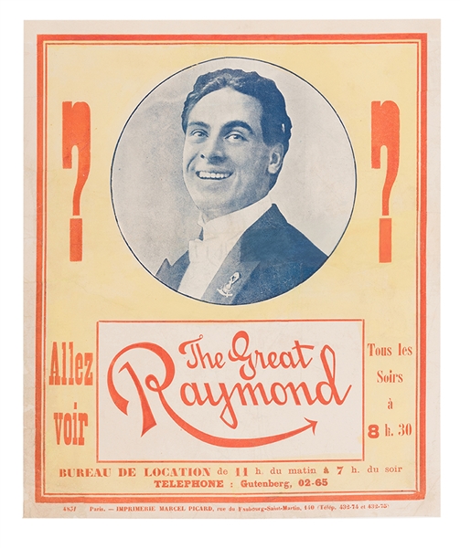 The Great Raymond.