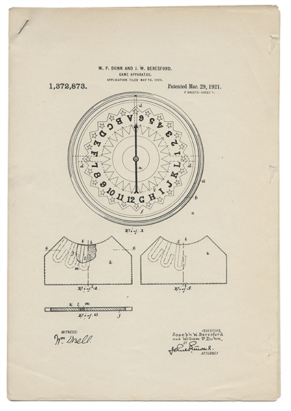 File of American Magic and Illusion Patent Design Prints and Applications.