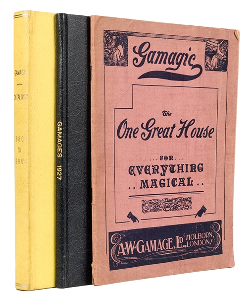 Gamages. Seven Gamagic Catalogs.