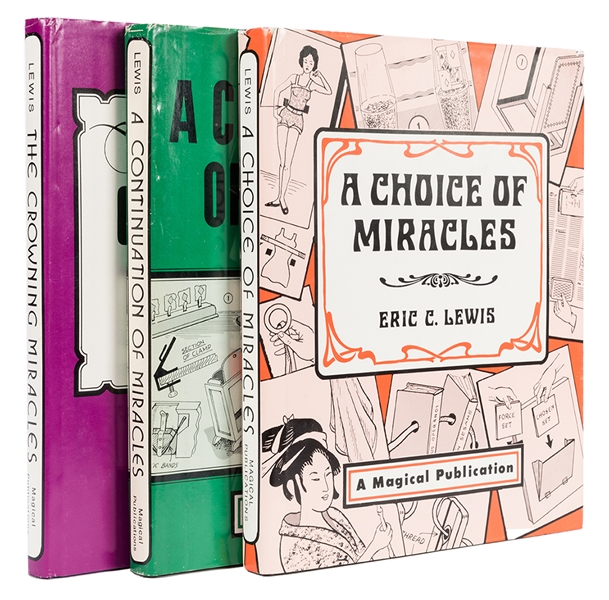 Three Volumes by Eric C. Lewis.
