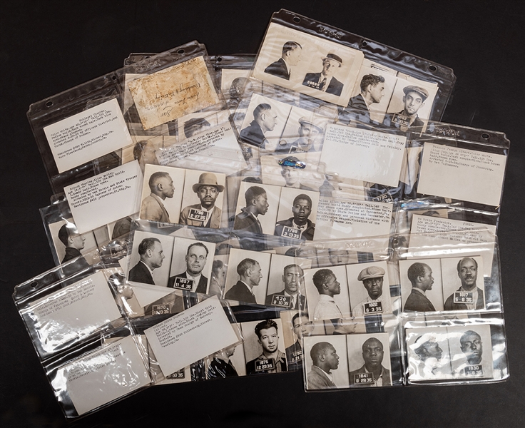 Collection of American Mugshot Photographs.