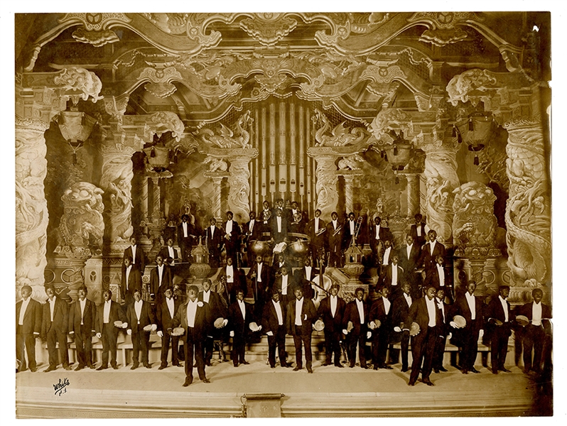 Dockstader’s Minstrels Cast Photo at Aeolian Hall.