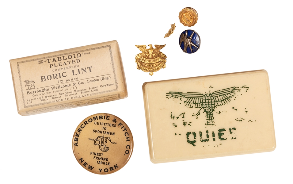 Group of Items Owned by Charles Lindbergh.