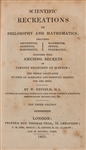 Scientific Recreations in Philosophy and Mathematics.