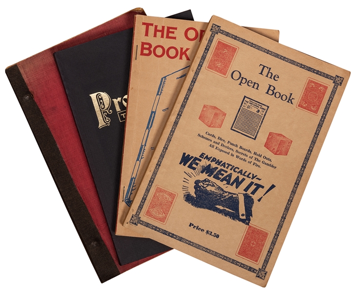 The Open Book and Protection, the Sealed Book. Four Volumes.