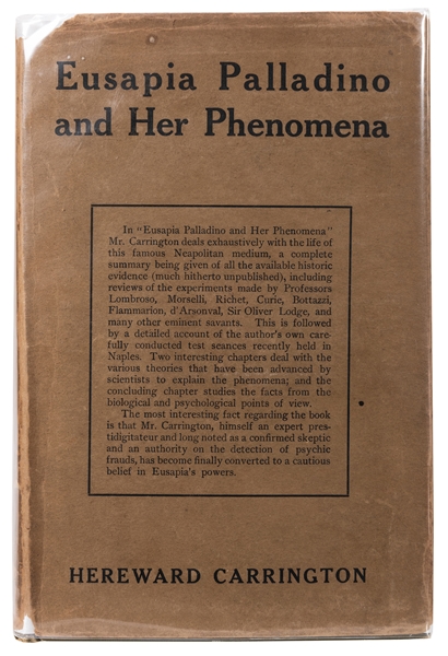 Eusapia Palladino and Her Phenomena.