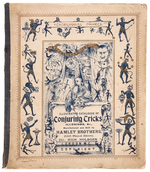 Hamley Bros. Illustrated Catalogue of Conjuring Tricks Illusions, &c.