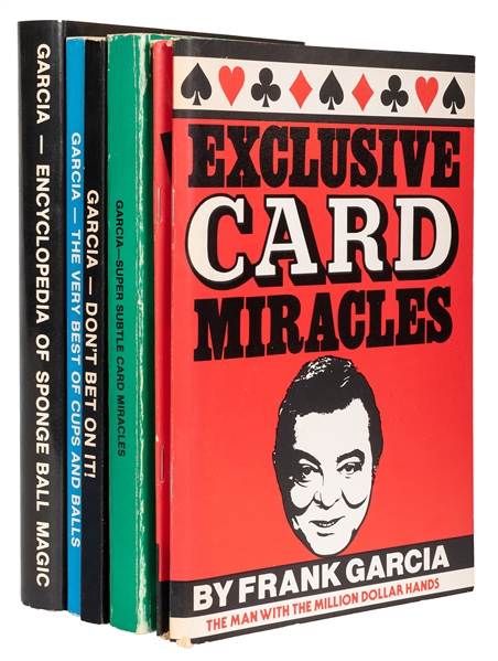 Six Volumes on Magic Signed by Frank Garcia.