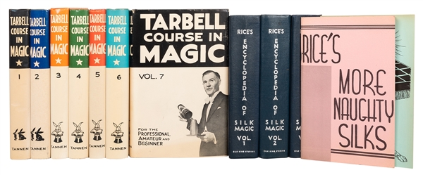 The Tarbell Course in Magic / Rice’s Encyclopedia of Silk Magic.